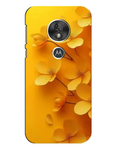 Чехол для Motorola MOTO G7 Play с картинкой «Золотые лепестки»