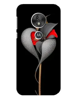 Чехол для Motorola MOTO G7 Play с картинкой «Серебряный фантазийный цветок» Чехол для Motorola MOTO G7 Play с картинкой «Серебряный фантазийный цветок»