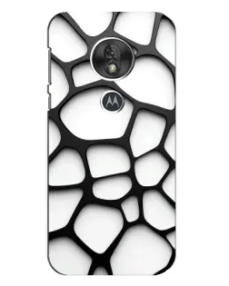 Чехол для Motorola MOTO G7 Play с картинкой «Белая объемная сетка» Чехол для Motorola MOTO G7 Play с картинкой «Белая объемная сетка»