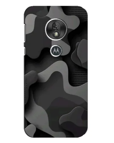 Чехол для Motorola MOTO G7 Play с картинкой «Темный абстрактный камуфляж»