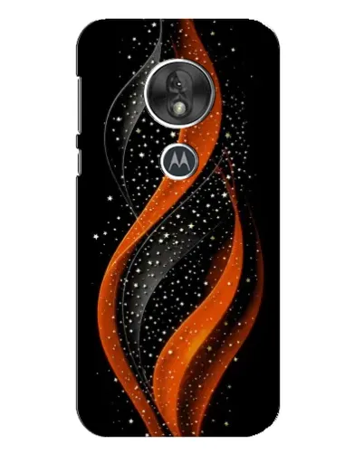 Чехол для Motorola MOTO G7 Play с картинкой «Огненная звездная волна»
