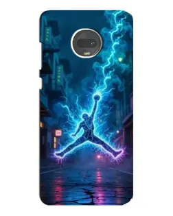 Чехол для Motorola MOTO G7 Plus с картинкой «Jordan Gold Jumpman»