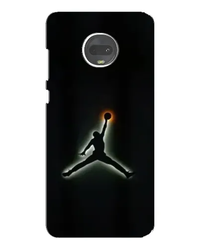 Чехол для Motorola MOTO G7 Plus с картинкой «Jordan Gradient Logo»