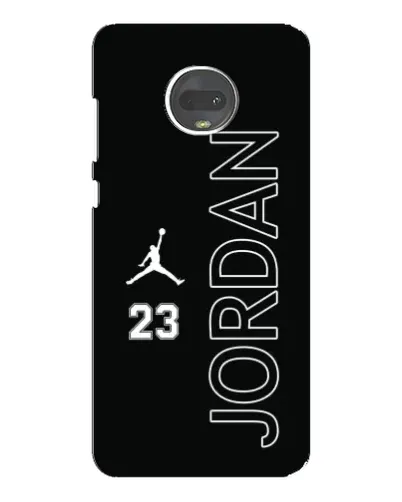 Чехол для Motorola MOTO G7 Plus с картинкой «Jordan Vertical»