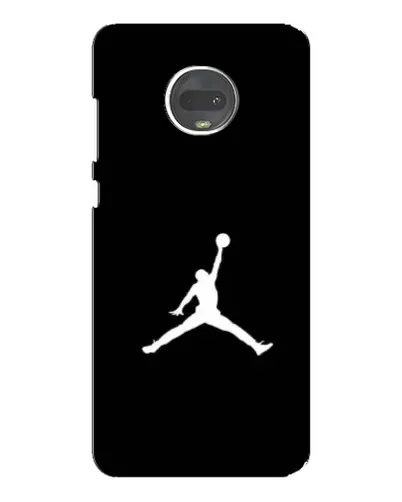 Чехол для Motorola MOTO G7 Plus с картинкой «Jordan Silhouette»