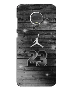 Чехол для Motorola MOTO G7 Plus с картинкой «Jordan Carbon 23»