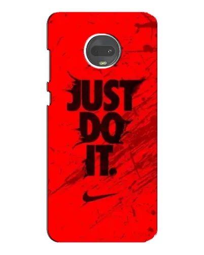 Чехол для Motorola MOTO G7 Plus с картинкой «Nike Just Do It»