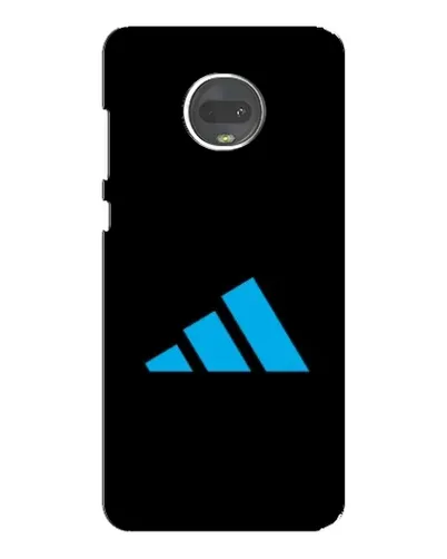 Чехол для Motorola MOTO G7 Plus с картинкой «Adidas Cyan Logo»