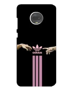 Чехол для Motorola MOTO G7 Plus с картинкой «Adidas Hands»