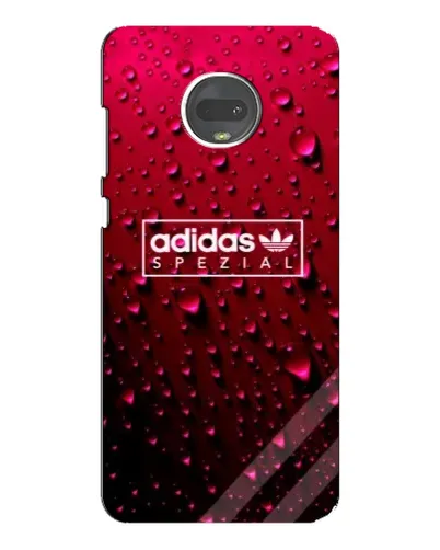 Чехол для Motorola MOTO G7 Plus с картинкой «Adidas Gold Marble»