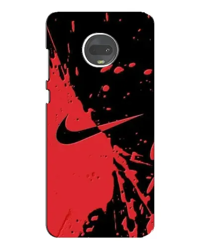 Чехол для Motorola MOTO G7 Plus с картинкой «Красные брызги Nike» Чехол для Motorola MOTO G7 Plus с картинкой «Красные брызги Nike»