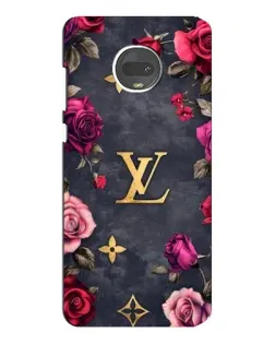 Чехол для Motorola MOTO G7 Plus с картинкой «Цветочный Louis Vuitton»