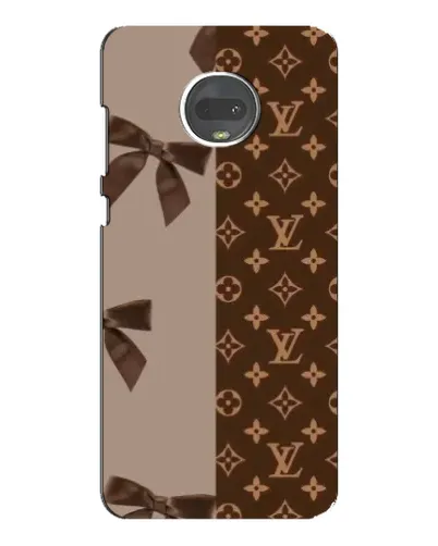 Чехол для Motorola MOTO G7 Plus с картинкой «Louis Vuitton — банты» Чехол для Motorola MOTO G7 Plus с картинкой «Louis Vuitton — банты»