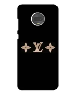 Чехол для Motorola MOTO G7 Plus с картинкой «Louis Vuitton — минимализм»
