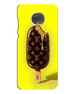 Чехол для Motorola MOTO G7 Plus с картинкой «Мороженое от LV»