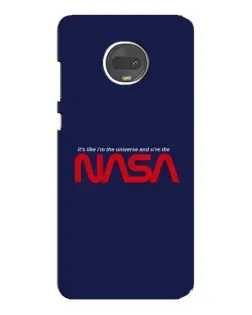 Чехол для Motorola MOTO G7 Plus с картинкой «NASA — глубокий космос»