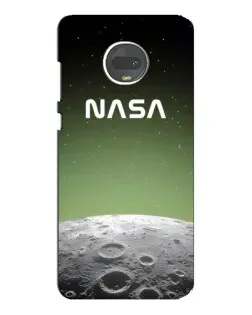 Чехол для Motorola MOTO G7 Plus с картинкой «NASA — лунный градиент»
