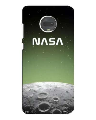 Чехол для Motorola MOTO G7 Plus с картинкой «NASA — лунный градиент»