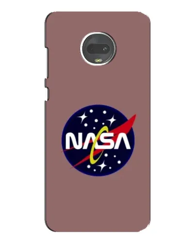 Чехол для Motorola MOTO G7 Plus с картинкой «NASA — ретро космос»