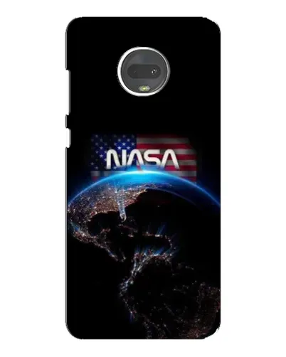 Чехол для Motorola MOTO G7 Plus с картинкой «Земля из космоса NASA»