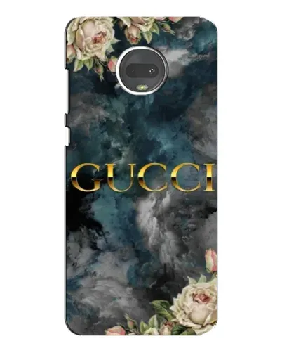Чехол для Motorola MOTO G7 Plus с картинкой «Абстрактные цветы Gucci»