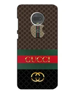 Чехол для Motorola MOTO G7 Plus с картинкой «Gucci — брендированный десерт»