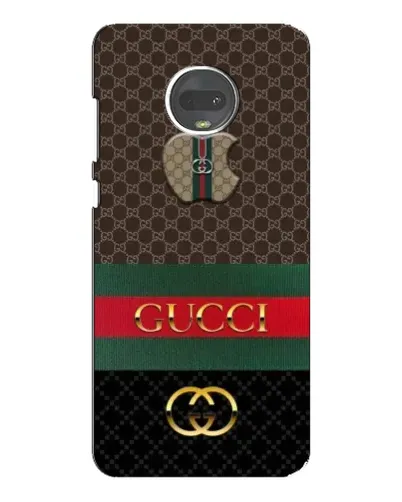 Чехол для Motorola MOTO G7 Plus с картинкой «Gucci — брендированный десерт»