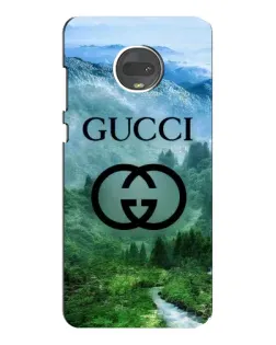 Чехол для Motorola MOTO G7 Plus с картинкой «Gucci — горный пейзаж»