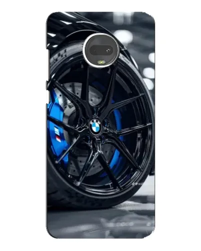 Чехол для Motorola MOTO G7 Plus с картинкой «Колесо BMW вблизи» Чехол для Motorola MOTO G7 Plus с картинкой «Колесо BMW вблизи»