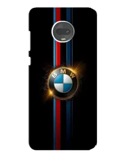 Чехол для Motorola MOTO G7 Plus с картинкой «BMW M-Power неон»