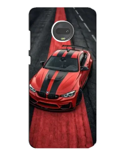 Чехол для Motorola MOTO G7 Plus с картинкой «BMW на красной дорожке» Чехол для Motorola MOTO G7 Plus с картинкой «BMW на красной дорожке»