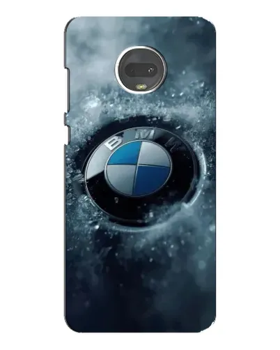 Чехол для Motorola MOTO G7 Plus с картинкой «Логотип BMW — лед» Чехол для Motorola MOTO G7 Plus с картинкой «Логотип BMW — лед»