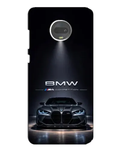 Чехол для Motorola MOTO G7 Plus с картинкой «BMW сквозь ночной город» Чехол для Motorola MOTO G7 Plus с картинкой «BMW сквозь ночной город»