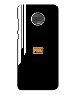 Чехол для Motorola MOTO G7 Plus с картинкой «PUBG — вертикальные линии»