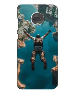 Чехол для Motorola MOTO G7 Plus с картинкой «PUBG — свободное падение»