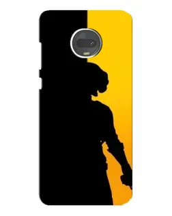 Чехол для Motorola MOTO G7 Plus с картинкой «Тень воина PUBG»