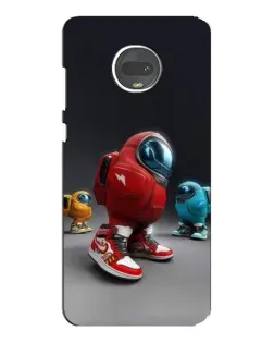 Чехол для Motorola MOTO G7 Plus с картинкой «Among Us — 3D стиль»