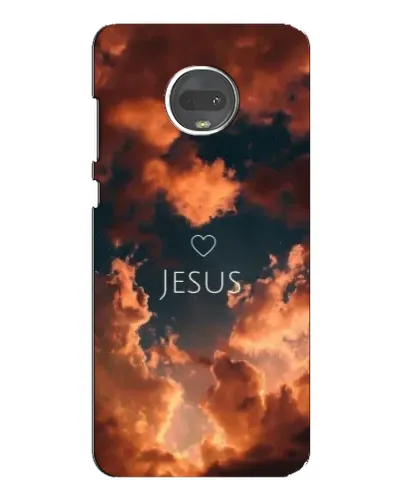 Чехол для Motorola MOTO G7 Plus с картинкой «Сияние Имени Jesus»
