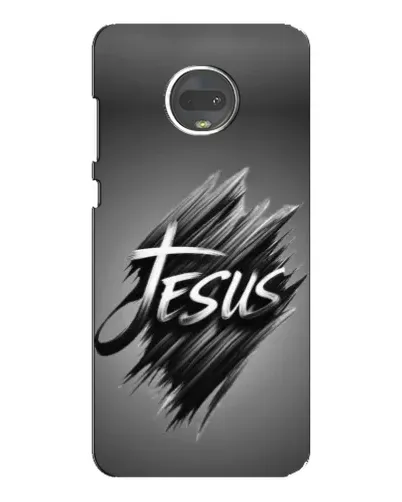 Чехол для Motorola MOTO G7 Plus с картинкой «Надпись Jesus Graffiti»