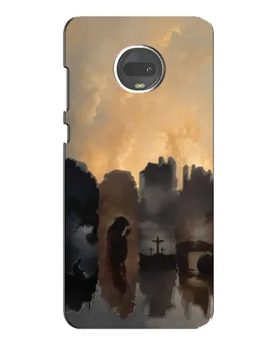 Чехол для Motorola MOTO G7 Plus с картинкой «Дорога к вере»