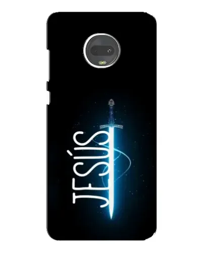 Чехол для Motorola MOTO G7 Plus с картинкой «Меч Духа Jesus»