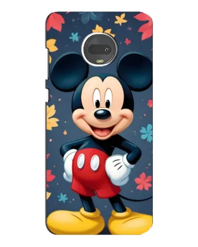 Чехол для Motorola MOTO G7 Plus с картинкой «Осенний Mickey Mouse»