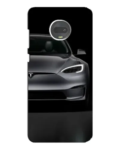 Чехол для Motorola MOTO G7 Plus с картинкой «Tesla Model S Look» Чехол для Motorola MOTO G7 Plus с картинкой «Tesla Model S Look»