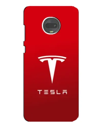 Чехол для Motorola MOTO G7 Plus с картинкой «Tesla Red Classic» Чехол для Motorola MOTO G7 Plus с картинкой «Tesla Red Classic»