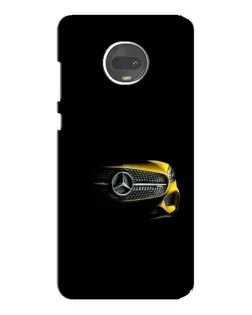 Чехол для Motorola MOTO G7 Plus с картинкой «Mercedes — ретро стиль»