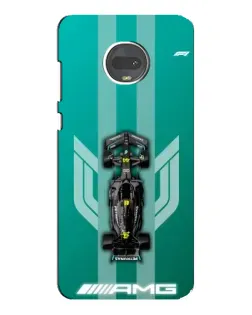 Чехол для Motorola MOTO G7 Plus с картинкой «Mercedes AMG Petronas»