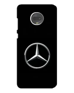 Чехол для Motorola MOTO G7 Plus с картинкой «Mercedes классический лого»