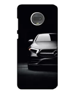 Чехол для Motorola MOTO G7 Plus с картинкой «Свет фар Mercedes»