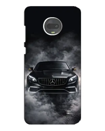 Чехол для Motorola MOTO G7 Plus с картинкой «Mercedes в дыму» Чехол для Motorola MOTO G7 Plus с картинкой «Mercedes в дыму»