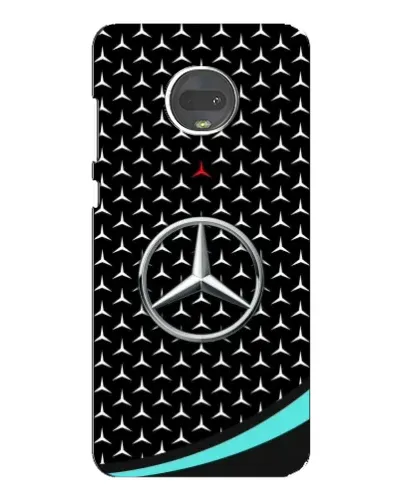 Чехол для Motorola MOTO G7 Plus с картинкой «Mercedes — бирюзовый акцент» Чехол для Motorola MOTO G7 Plus с картинкой «Mercedes — бирюзовый акцент»
